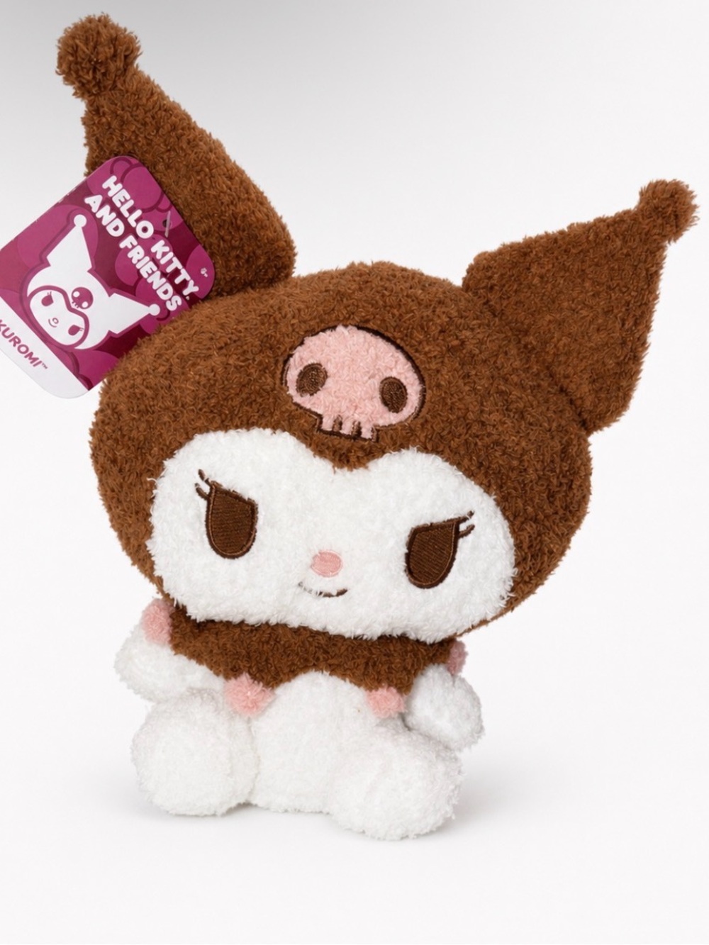 Sanrio Kuromi Brown Textured Plush 10.5 Inch NWT